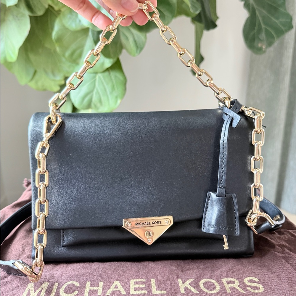 Michael Kors Black Cece Small Shoulder Bag